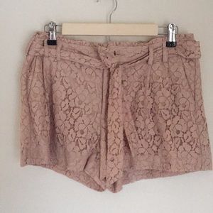 Lace shorts